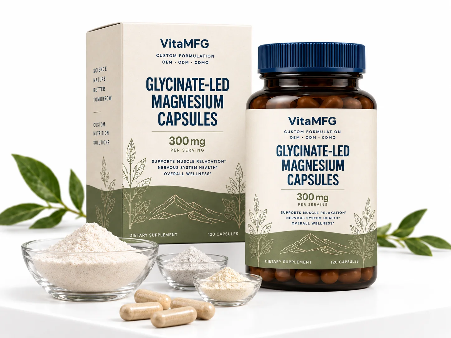 Split-Serving Magnesium Capsules